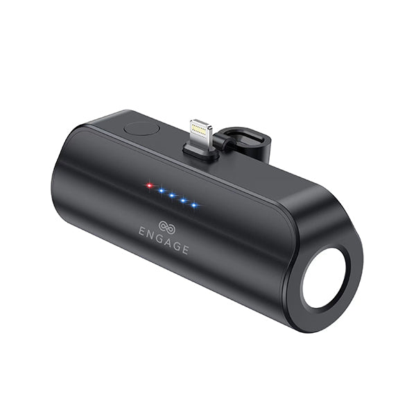 Engage 5000mAh Lightning Port Ultra Compact Power Bank With Flashlight (18W)