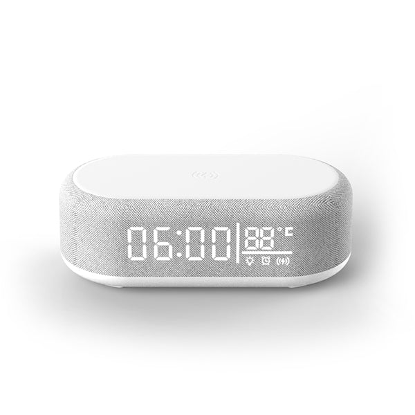 Engage Wireless RGB Lights Bluetooth Speaker With Digital Alarm Clock