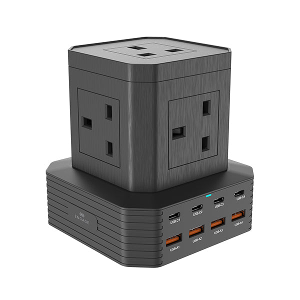 Engage 13 In 1 Ports GaN High Speed 65W Power Socket