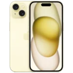 Buy Apple iPhone 15 256GB (Middle East Version) Yellow Color at M&E Store in Kuwait
