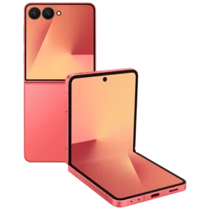 Samsung Galaxy Z Flip7 5G (12GB+512GB) Coralred color at M&E Store in Kuwait