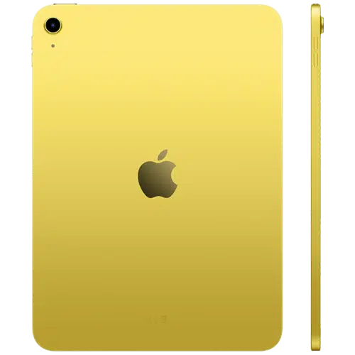 Apple iPad 11-inch (A16) Wi-Fi 128GB Yellow Back View