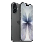 Apple iPhone front and back view of 17 Black
