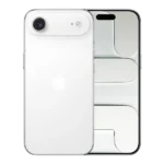 Apple iPhone Air front and back view of Cloud White