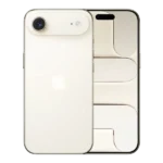 Apple iPhone Air front and back view of Light Gold