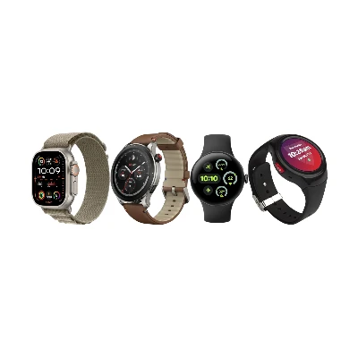 Premium smart watches including Apple Watch, Samsung, Huawei, and Xiaomi in Kuwait