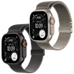 Buy Apple Watch Ultra 3 GPS + Cellular 49mm Natural Titanium Case with Titanium Milanese Loop at M&E Store in Kuwait
