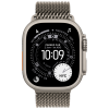 Apple Watch Ultra 3 GPS + Cellular 49mm Natural Titanium Case with Titanium Milanese Loop - ساعة تيتانيوم طبيعي, صغير