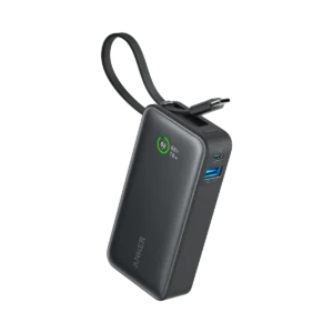 Buy Anker Nano Power Bank (30W, Built-In USB-C Cable) at M&E Store in Kuwait