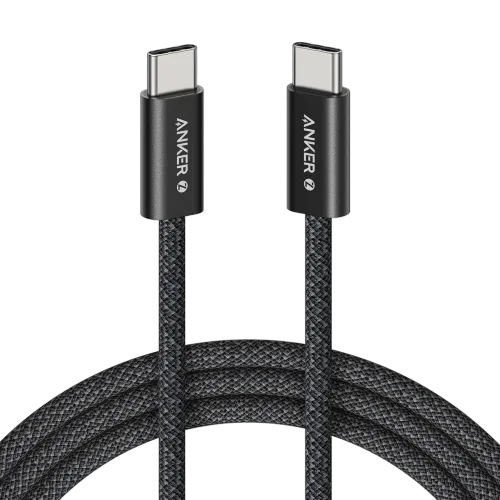 Anker Zolo USB-C to USB-C Cable (6 ft, 240W) 1 Buy Anker Zolo USB-C to USB-C Cable (6 ft, 240W) at M&E Store in Kuwait