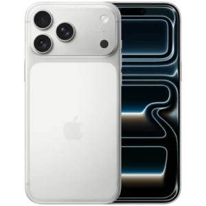Buy Apple iPhone 17 Pro Max 256GB (English Version) Silver Color at M&E Store Kuwait at Best Online Price.