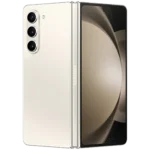 Buy Samsung Galaxy Z Fold5 5G (12GB+1TB) Cream Color at M&E Store in Kuwait