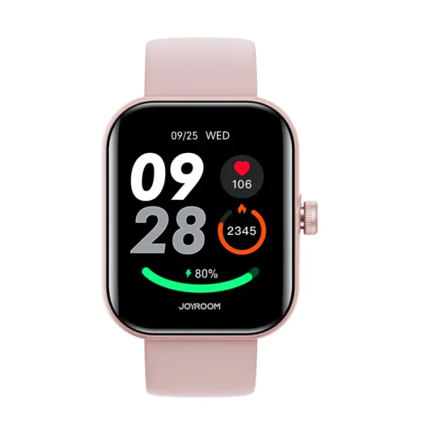 buy JOYROOM JR-FT5 Plus Smart Watch Rose Gold at M&E Store in Kuwait