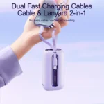 JOYROOM JR-L012 22.5W Plus Power Bank 20000mAh with Dual Cables - Image 7