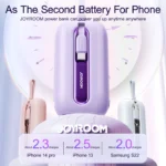 JOYROOM JR-L012 22.5W Plus Power Bank 20000mAh with Dual Cables - Image 12