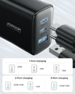 Joyroom JR-TCF10 32W 2C1A Fast Charger - Black - Image 5