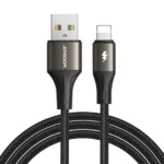 Buy Joyroom S-A25-AL3 Flash-Charge Series 3A Lightning Cable (1.2M) Black at M&E store in Kuwait