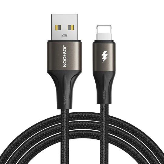 Joyroom S-A25-AL3 Flash-Charge Series 3A Lightning Cable Black 1 Buy Joyroom S-A25-AL3 Flash-Charge Series 3A Lightning Cable (1.2M) Black at M&E store in Kuwait