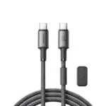 Buy Joyroom S-A50 Type-C to Type-C 60W Cable (1.2m) grey colour at M&E Store in Kuwait