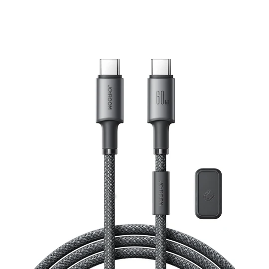 Joyroom S-A50 Type-C to Type-C 60W Cable (1.2m) grey Buy Joyroom S-A50 Type-C to Type-C 60W Cable (1.2m) grey colour at M&E Store in Kuwait