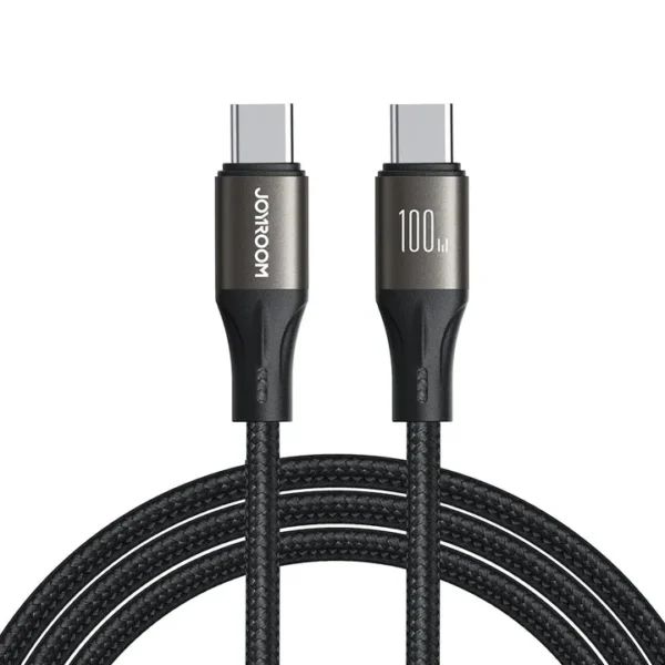 Buy Joyroom SA25-AC6 Light-Speed Series 100W Data Cable Black at M&E Store
