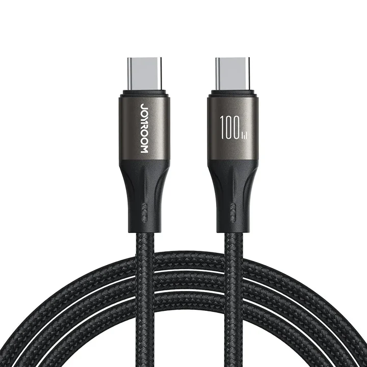 Joyroom SA25-AC6 Light-Speed Series 100W Data Cable black Buy Joyroom SA25-AC6 Light-Speed Series 100W Data Cable Black at M&E Store