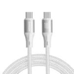 Buy Joyroom SA25-AC6 Light-Speed Series 100W Data Cable white at M&E Store in Kuwait