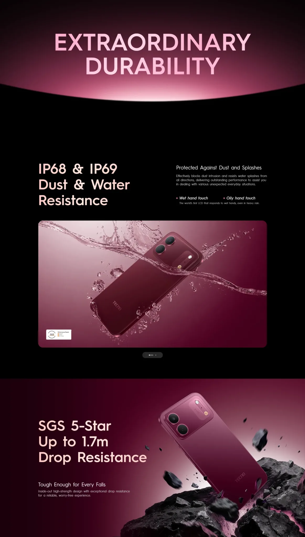 TECNO SPARK 50C 4GB/128GB — product feature image 2