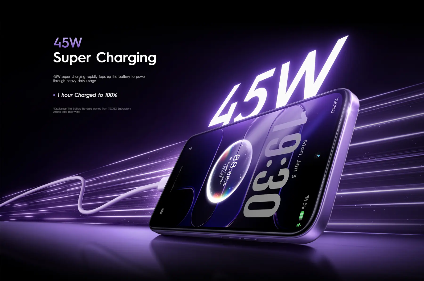 TECNO SPARK 50 5G 4GB/256GB — product feature image 6