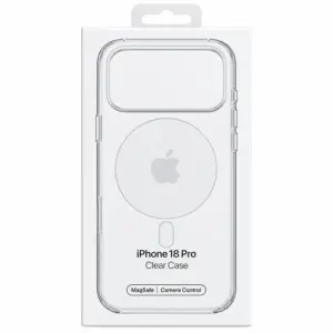 Apple iPhone 18 Pro Clear Case with MagSafe