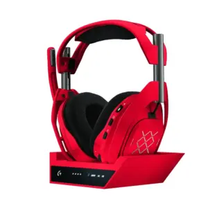 Logitech Astro A50 X LIGHTSPEED Headset & Base Station – Mars Red
