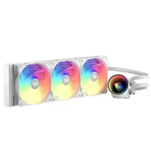 Redragon CCW-3013W 360 mm ARGB Liquid CPU Cooler – White product image