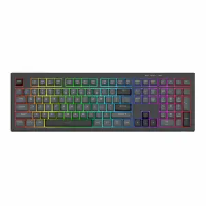Redragon CRUX Wired RGB Membrane Gaming Keyboard – Black, English