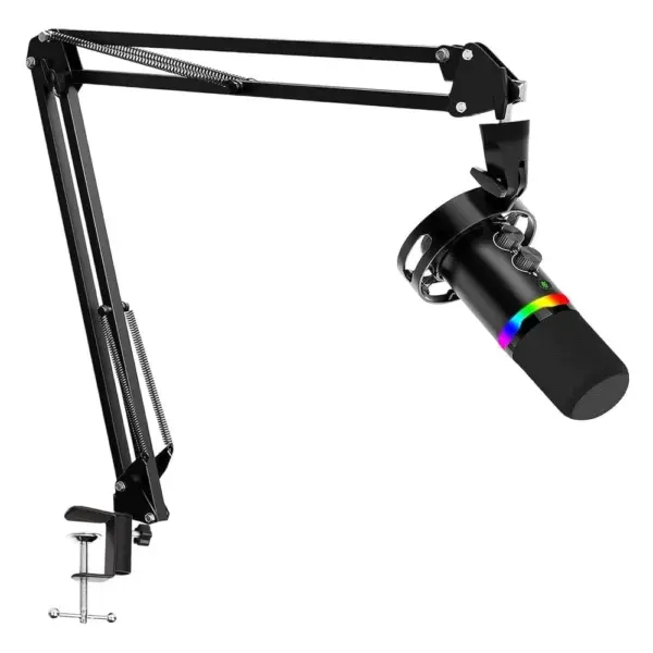 Redragon SOLARA GM307 Dynamic USB-C/XLR RGB Microphone – Black product image