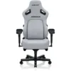 Front view of AndaSeat Kaiser 4 XL Grey Fabric gaming chair