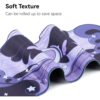 GeekShare Star Wings Dark Gaming Mouse Pad – Dark Purple product image — product view 2