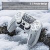 GeekShare Anti-Slip Silicone Protective Case For PS5 Controller - Dawn White product image — product view 2