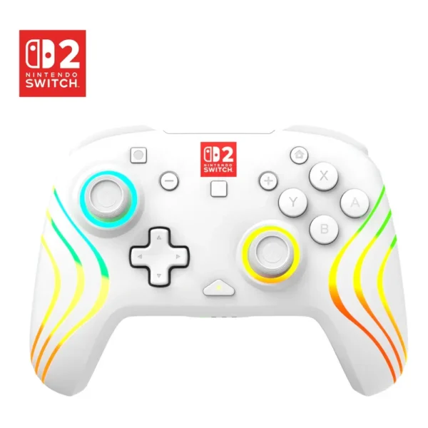 Turtle Beach Nintendo Switch 2 - Afterglow Wave Wireless RGB Gaming Controller - White product image