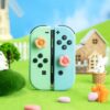GeekShare Flower-Heart Silicone Thumb Grip Caps For Nintendo Switch 2 - Pink product image — product view 2
