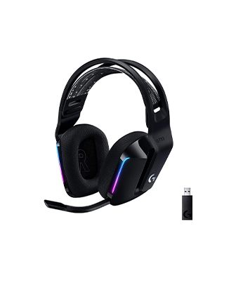 LOGITECH G733 LIGHTSPEED WIRELESS RGB GAMING HEADSET - BLACK product image