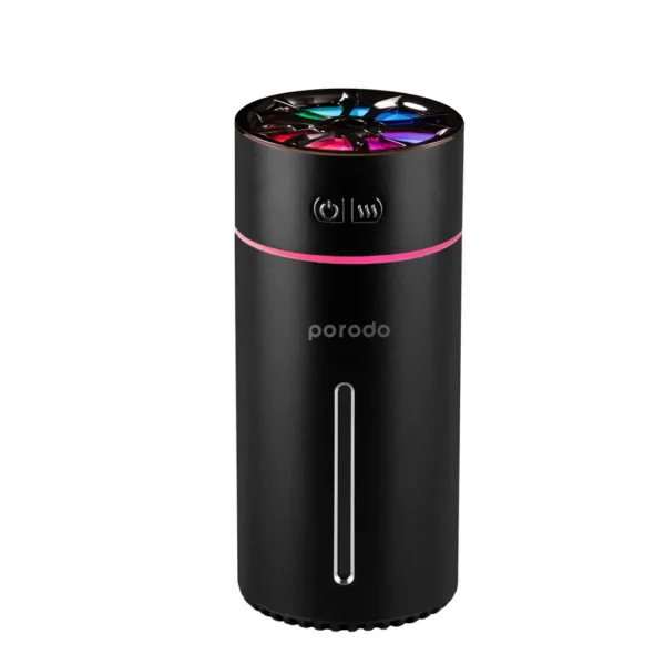 Porodo Lifestyle Scented Car Cool Mini Humidifier - Black product image