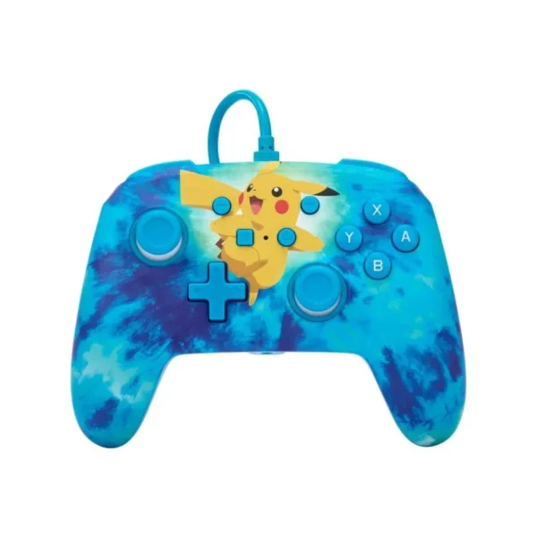 PowerA Wired Switch Controller – Tie Dye Pikachu (Blue) product image