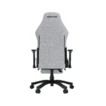 Andaseat Luna Pro Series Gaming Chair With Footrest - Grey Fabric - Image 4