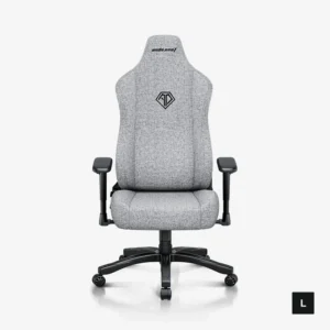 Andaseat Novis Large Gaming Chair Linen Fabric - Ash Gray | Buy Online in Kuwait | M&E Store