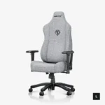 AndaSeat NOVIS Large Gaming Chair Linen Fabric - Ash Gray - Image 2