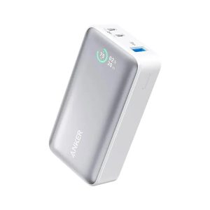 أنكر نانو باور بانك 10000 مللي أمبير/ساعة بقوة 30 واط مع كيبل USB-C مدمج