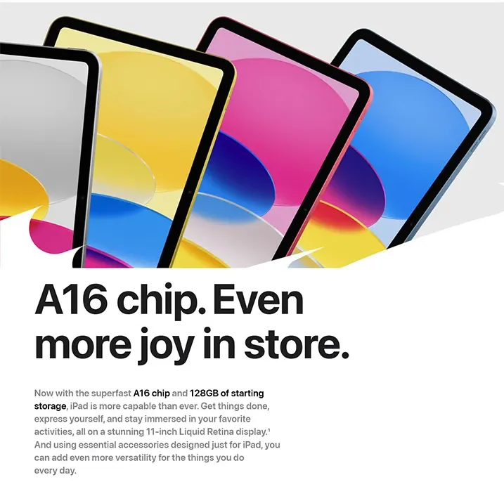 Apple iPad 11 inch (A16) Wi-Fi 128GB (English Version)
