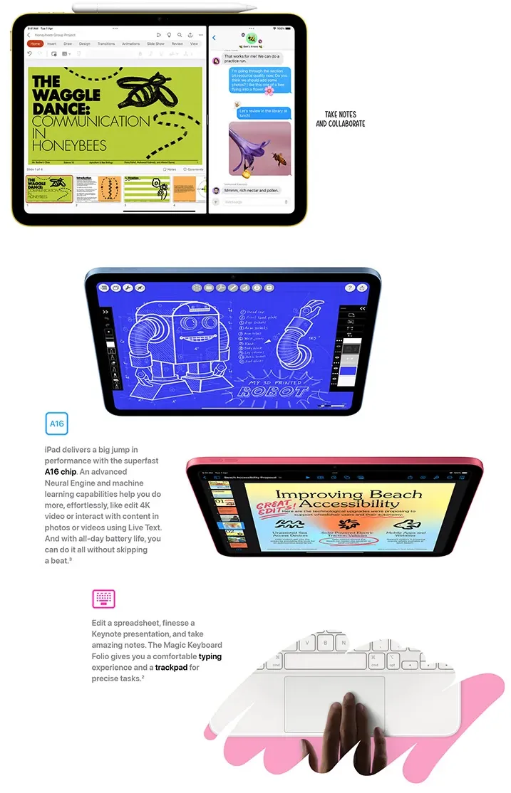 Apple iPad 11 inch (A16) Wi-Fi 128GB (English Version)