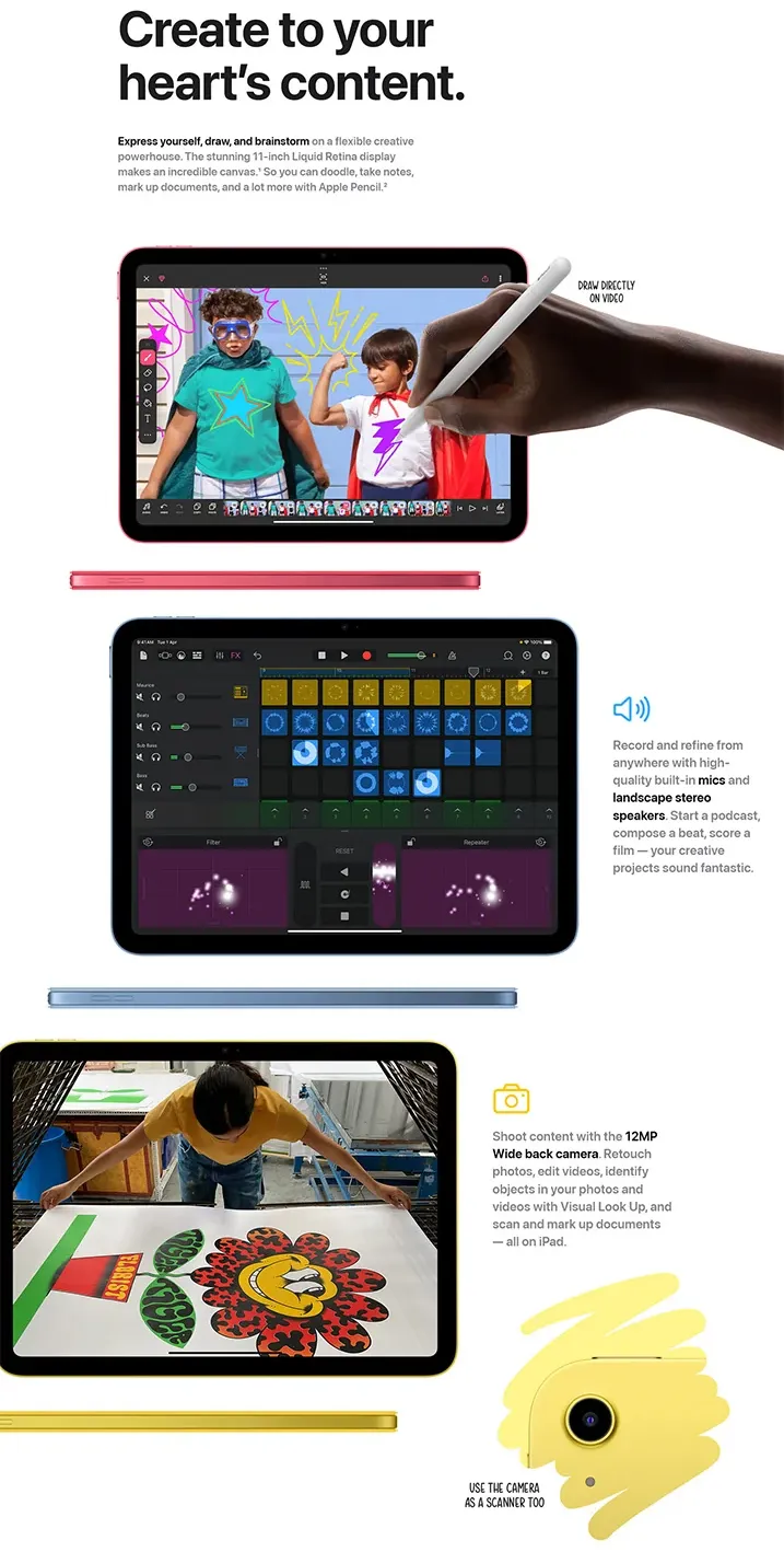 Apple iPad 11 inch (A16) Wi-Fi 128GB (English Version)