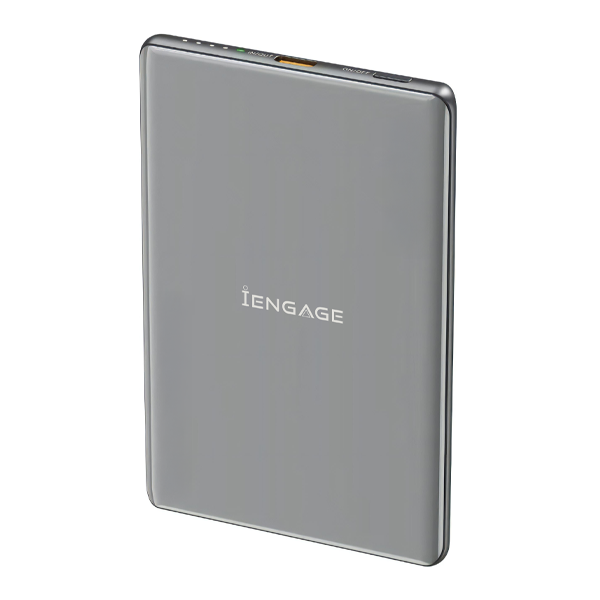 iEngage 5000mAh Powerbank 15W Wireless Charging